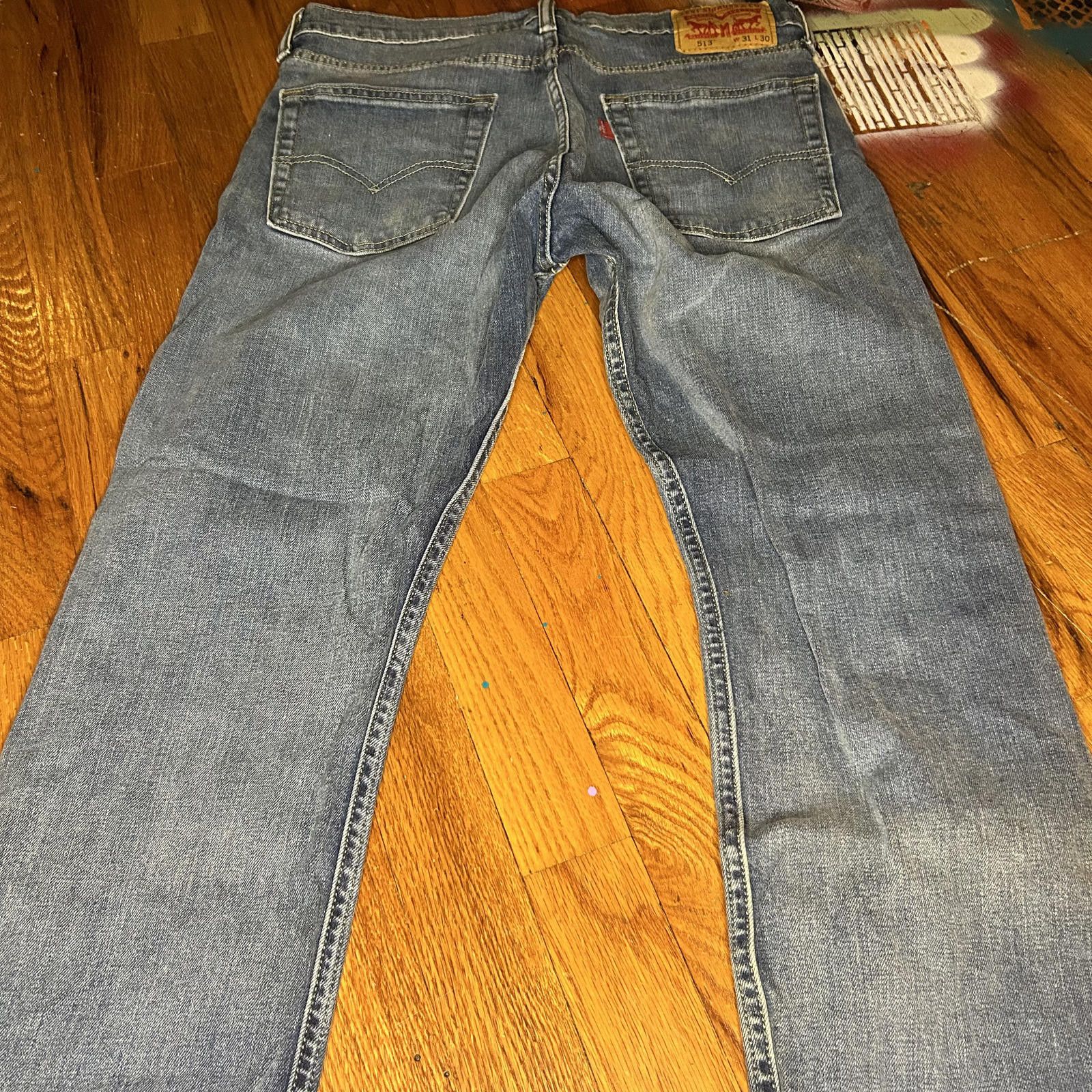 Other Levi's 513 Men's Straight Jeans - Classic Denim Coolness Size US 31 - 4 Thumbnail