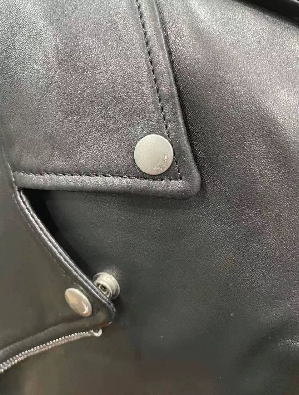 Saint Laurent Paris Saint Laurent Paris Sheepskin motorcycle leather jacket Size US S / EU 44-46 / 1 - 4 Thumbnail