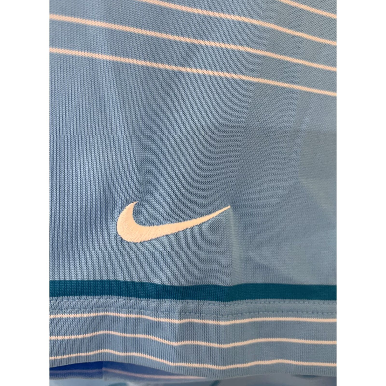 Nike Nike Golf Dri-Fit Blue Short Sleeve Shirt Mens Size Large MINT Size US L / EU 52-54 / 3 - 4 Thumbnail