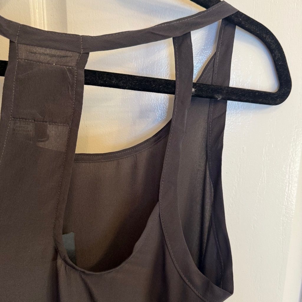 Chaser Brand Women's Chaser Mini Silk Dress Size M charcoal NWT Size M / US 6-8 / IT 42-44 - 7 Thumbnail