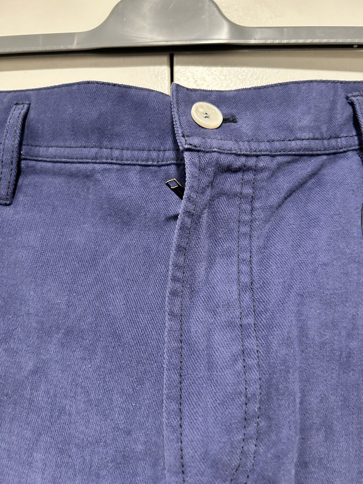 Burberry Prorsum Burberry Prorsum runway wide leg trouser cotton corduroy Size US 32 / EU 48 - 2 Thumbnail