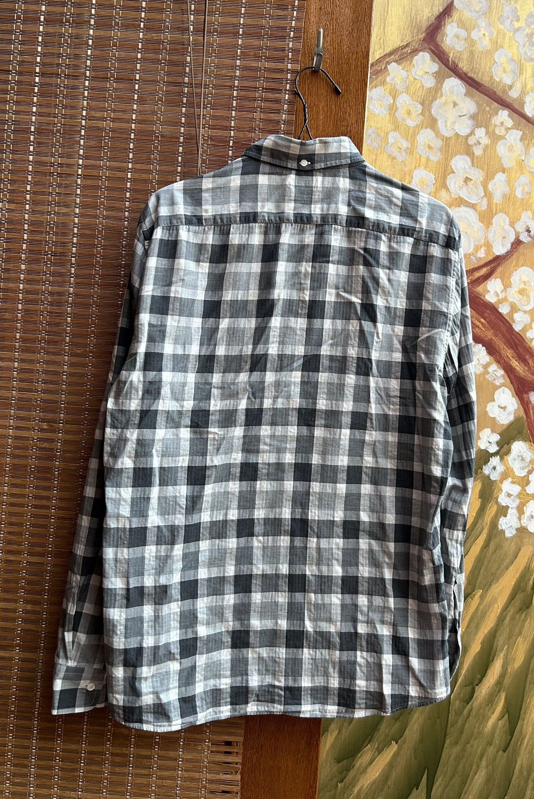 Brunello Cucinelli Brunello Cucinelli Leisure Fit Button Up L/S Check Shirt Size US XL / EU 56 / 4 - 2 Thumbnail
