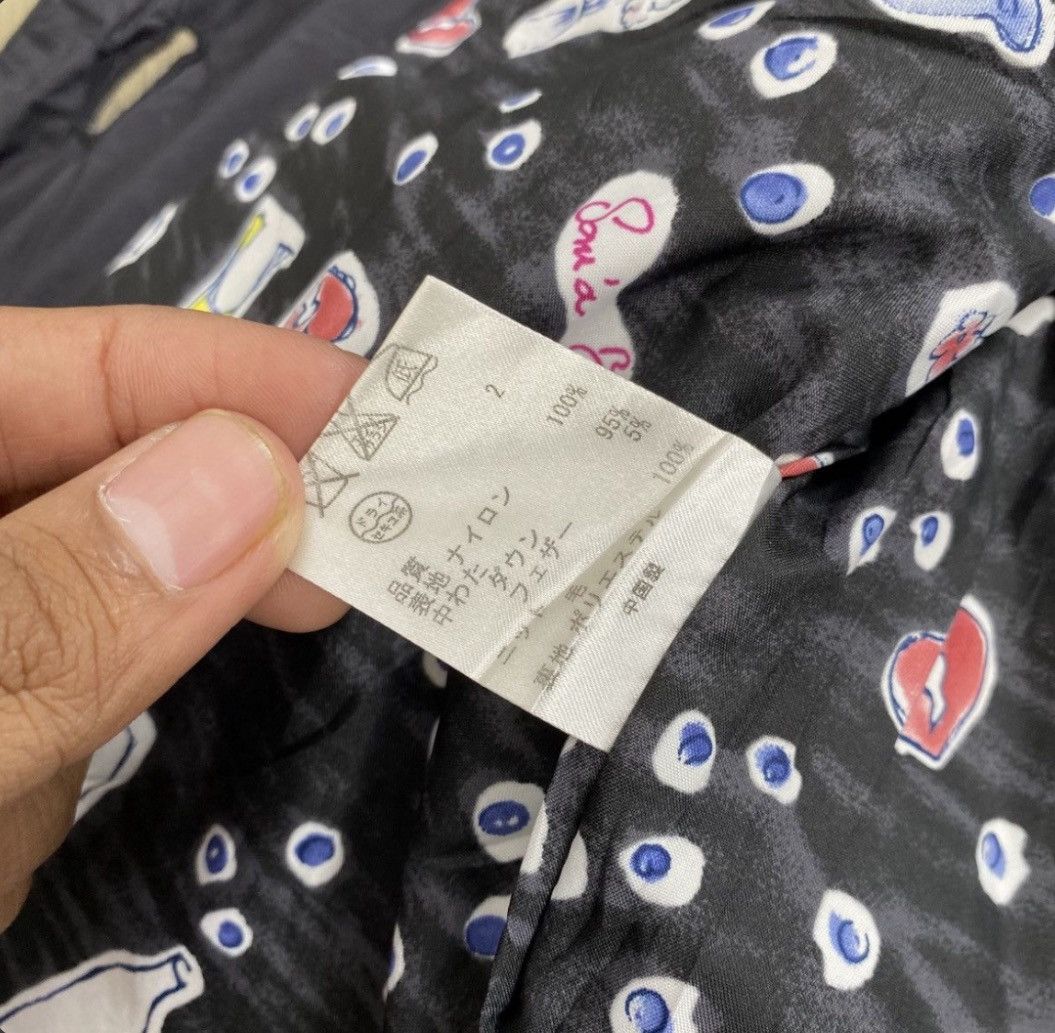 Sonia Rykiel 2000s Sonia Rykiel Light Jacket LOVE POCKET APOCALYPSE STYLE Size US XS / EU 42 / 0 - 9 Thumbnail