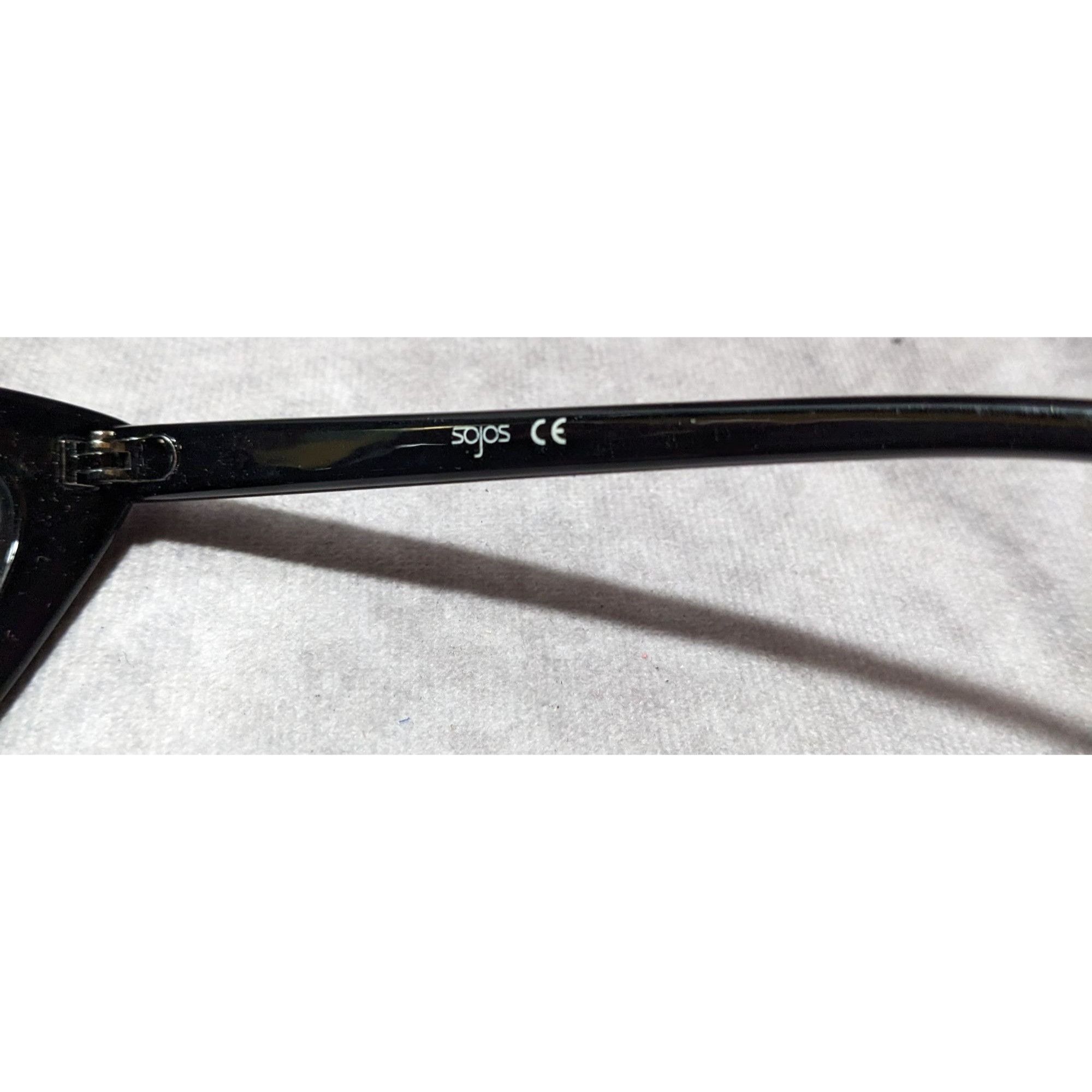 Other Sojos Gothic Vampire Slim Black Cateye Sunglasses Size ONE SIZE - 7 Thumbnail
