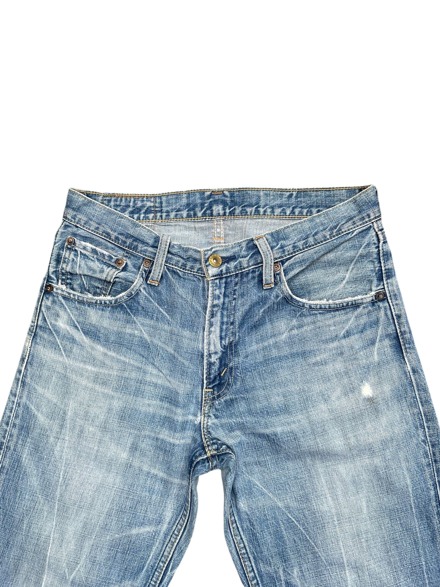 Levi's Vintage Levis 502 Faded Distresed Size US 31 - 2 Thumbnail