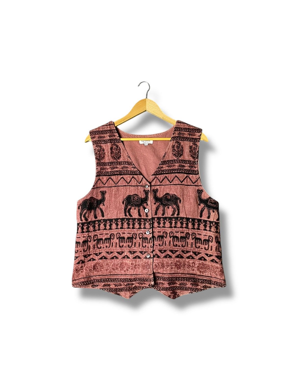 Designer × Japanese Brand × Vintage Eptemete Feminine x Vintage Embrodered Vests (41) Size US M / EU 48-50 / 2 - 1 Thumbnail