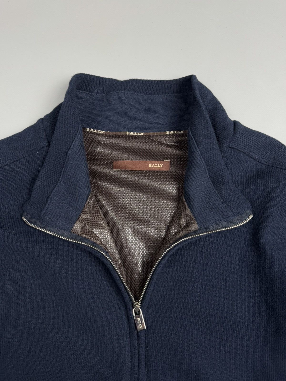 Bally Bally Half Zip With Lining Pullover Size 54 made in italy Size US L / EU 52-54 / 3 - 6 Thumbnail