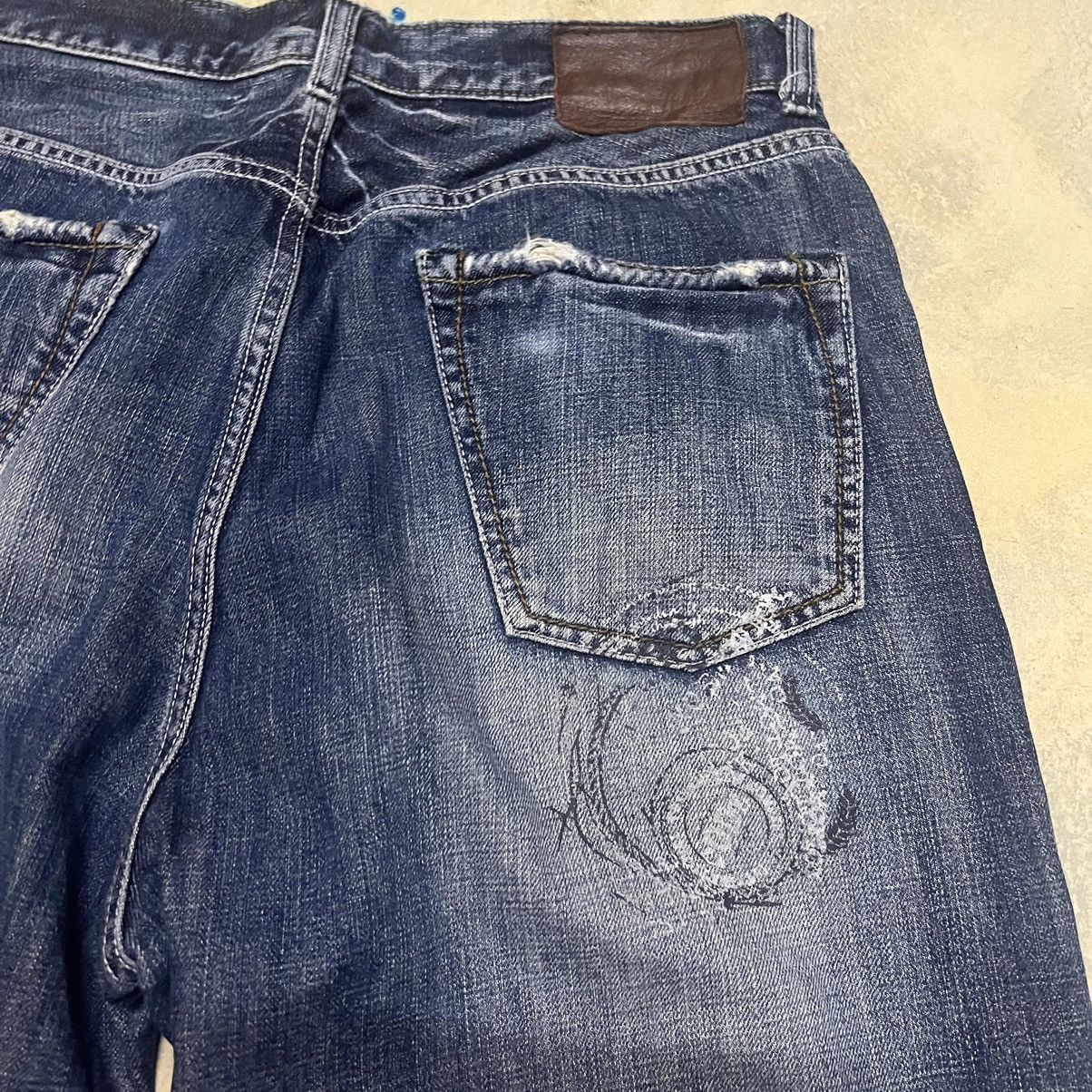Global Work Global Work Distressed Denim Jeans Size US 31 - 19 Thumbnail