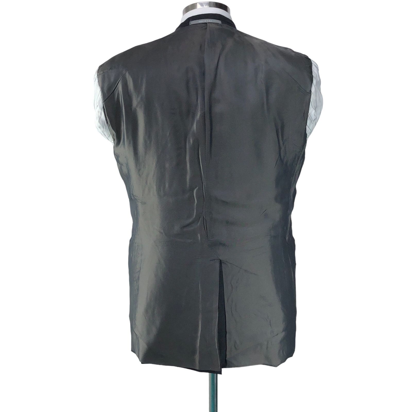 Hickey Freeman Hickey Freeman Mens 42R Sport Coat Legacy Fit Gray 2 Button Size 42R - 16 Thumbnail