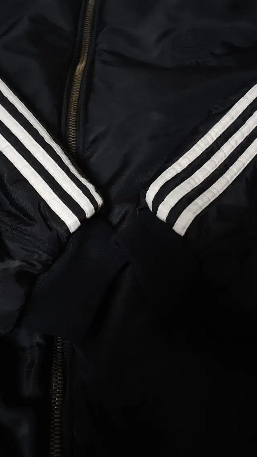 Adidas × Balenciaga Balenciaga x Adidas Ma-1 Bomber Black Size US L / EU 52-54 / 3 - 4 Thumbnail