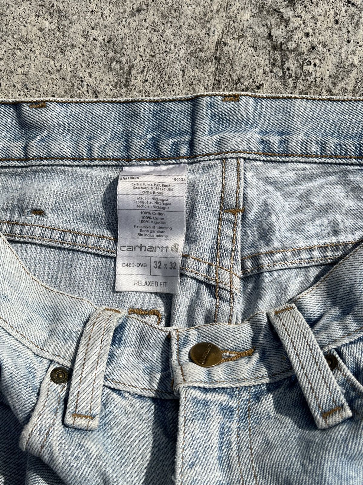 Carhartt Vintage Distressed Carharrt Jeans Size US 32 / EU 48 - 6 Thumbnail