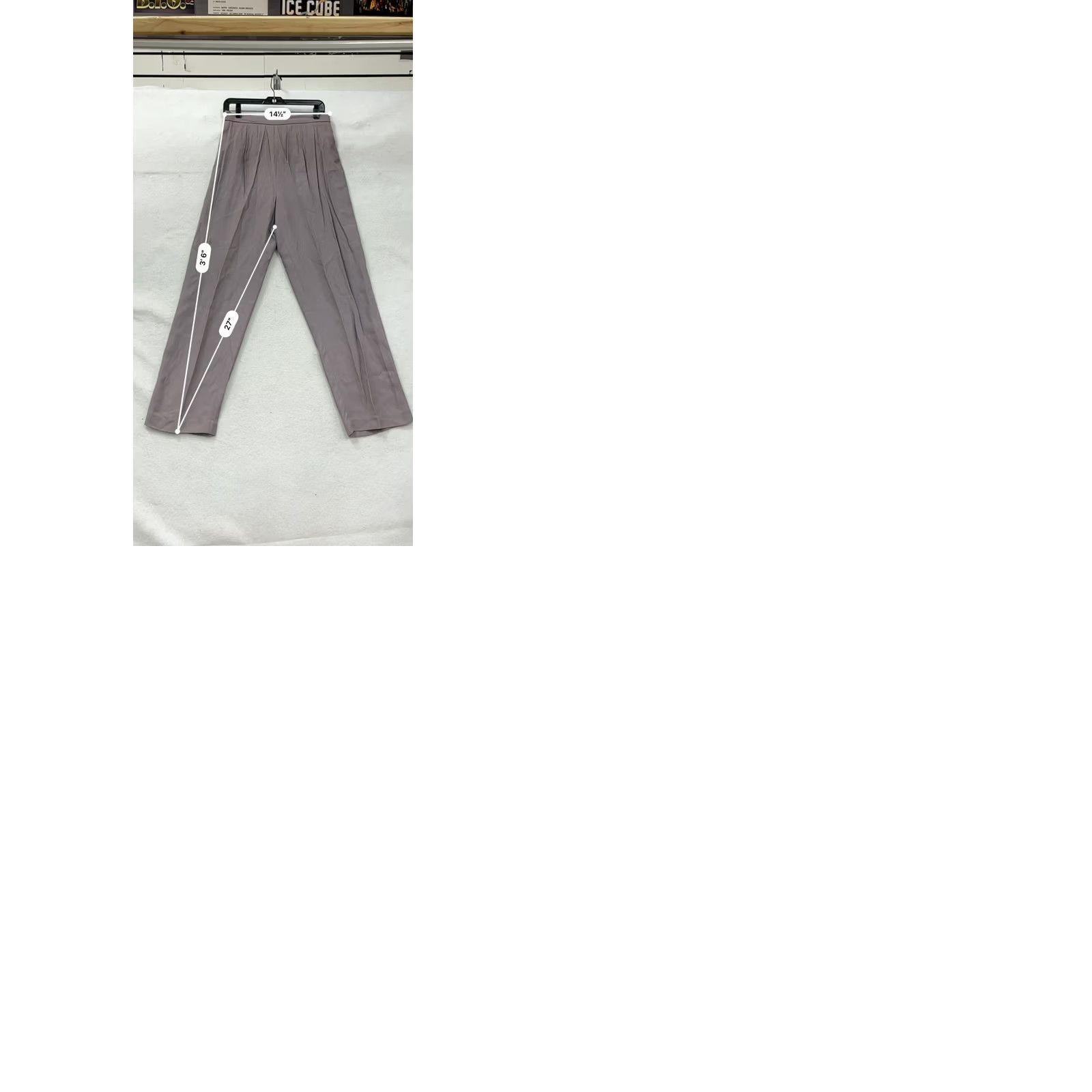 Vintage VINTAGE Bahrain Group Outfit 4Pc Women 12 Lavender Floral Embroidery Dress Pants Top Coat Women’s Mens Size US 12 / IT 42 - 12 Thumbnail