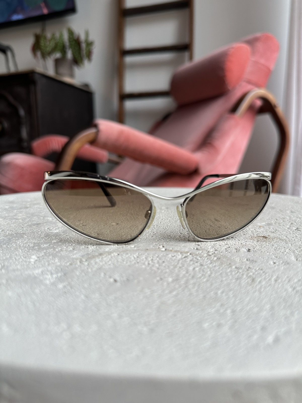 Balenciaga Balenciaga Cat Sunglasses Size ONE SIZE - 2 Thumbnail