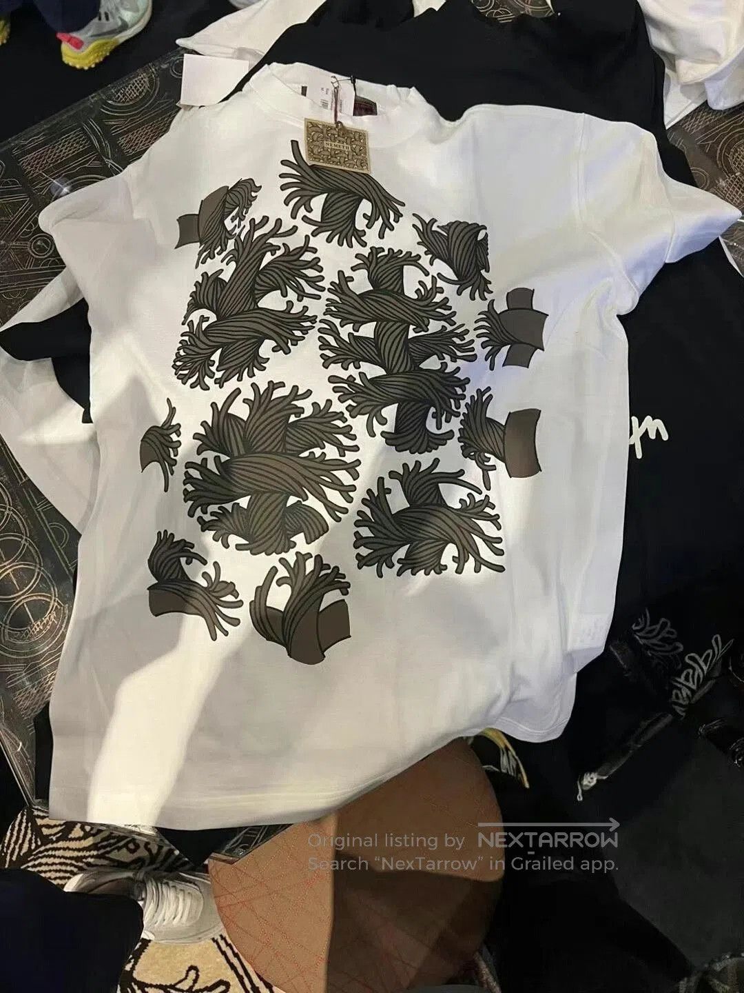 Christopher Nemeth Nemeth Short Sleeve T-Shirt with Design. Size US M / EU 48-50 / 2 - 4 Thumbnail