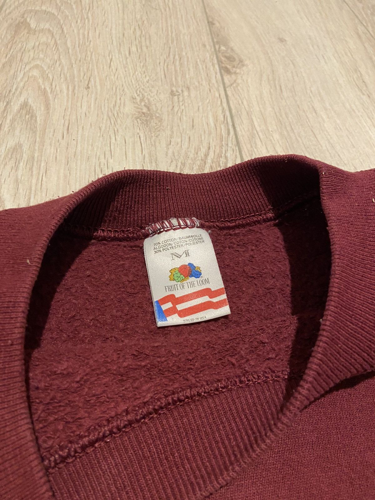 Vintage Fruit of the loom vintage 90s long sleeve Size US M / EU 48-50 / 2 - 4 Thumbnail
