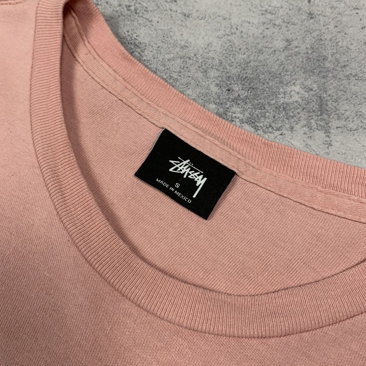 Stussy Stussy Skulls Long Sleeve T-Shirt pink Rouse print Size S Size US S / EU 44-46 / 1 - 8 Thumbnail