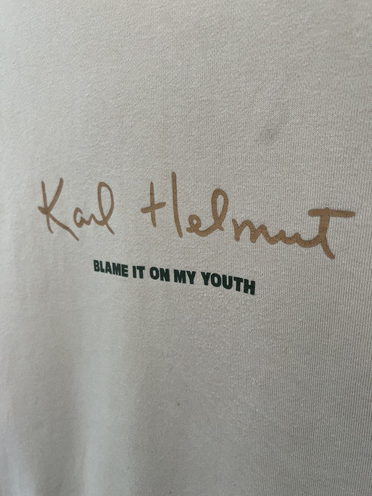 Japanese Brand × Karl Helmut × Vintage 🔥 Karl Helmut Faded multi patch Sweatshirt - M Size US M / EU 48-50 / 2 - 5 Thumbnail