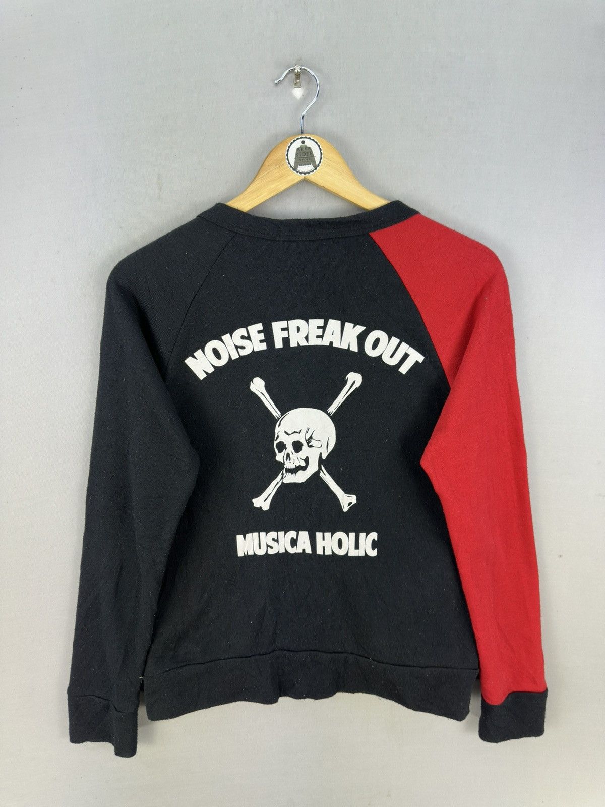 Japanese Brand Hellcat Punk Musica Holic Backhit Sweater Size US S / EU 44-46 / 1 - 1 Thumbnail
