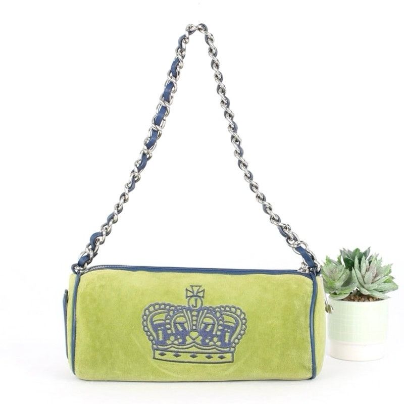 Juicy Couture Juicy Couture Vintage Y2K Green Barrel Bag Size ONE SIZE - 2 Thumbnail