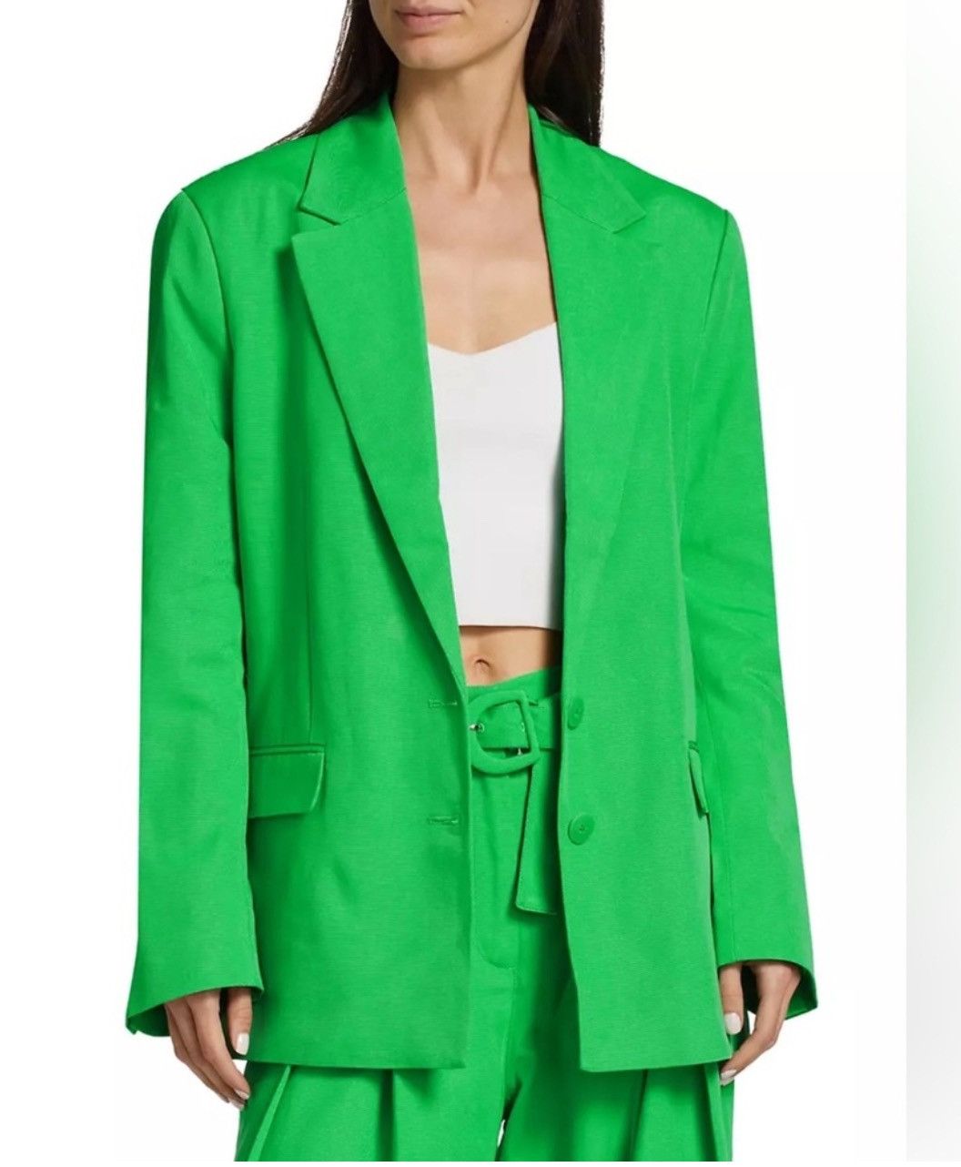 Farm Rio Farm Rio Bright Green Blazer size XS Size XS / US 0-2 / IT 36-38 - 1 Thumbnail