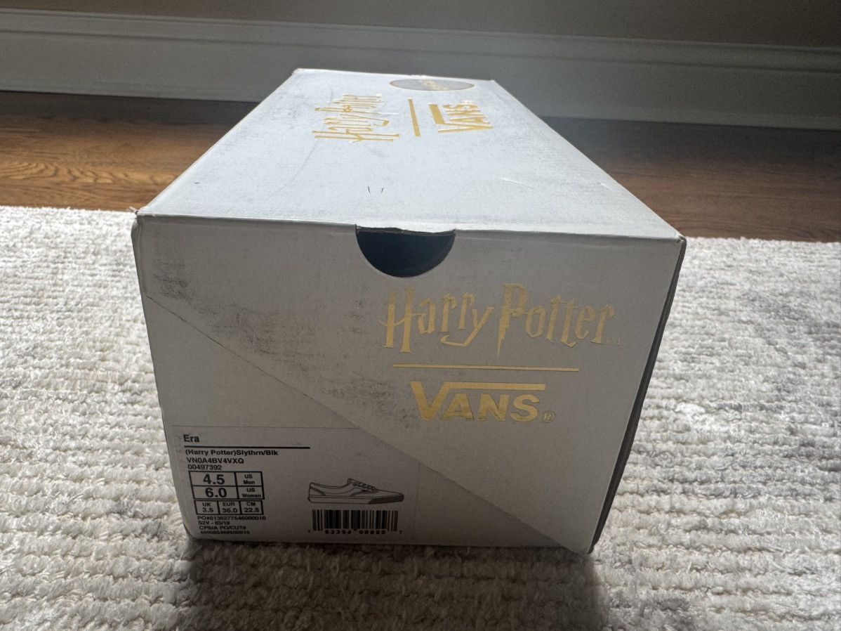 Vans Size 4.5 VANS HARRY POTTER SLYTHERIN ERA Black Green Snake Size US 5 / EU 37 - 4 Thumbnail