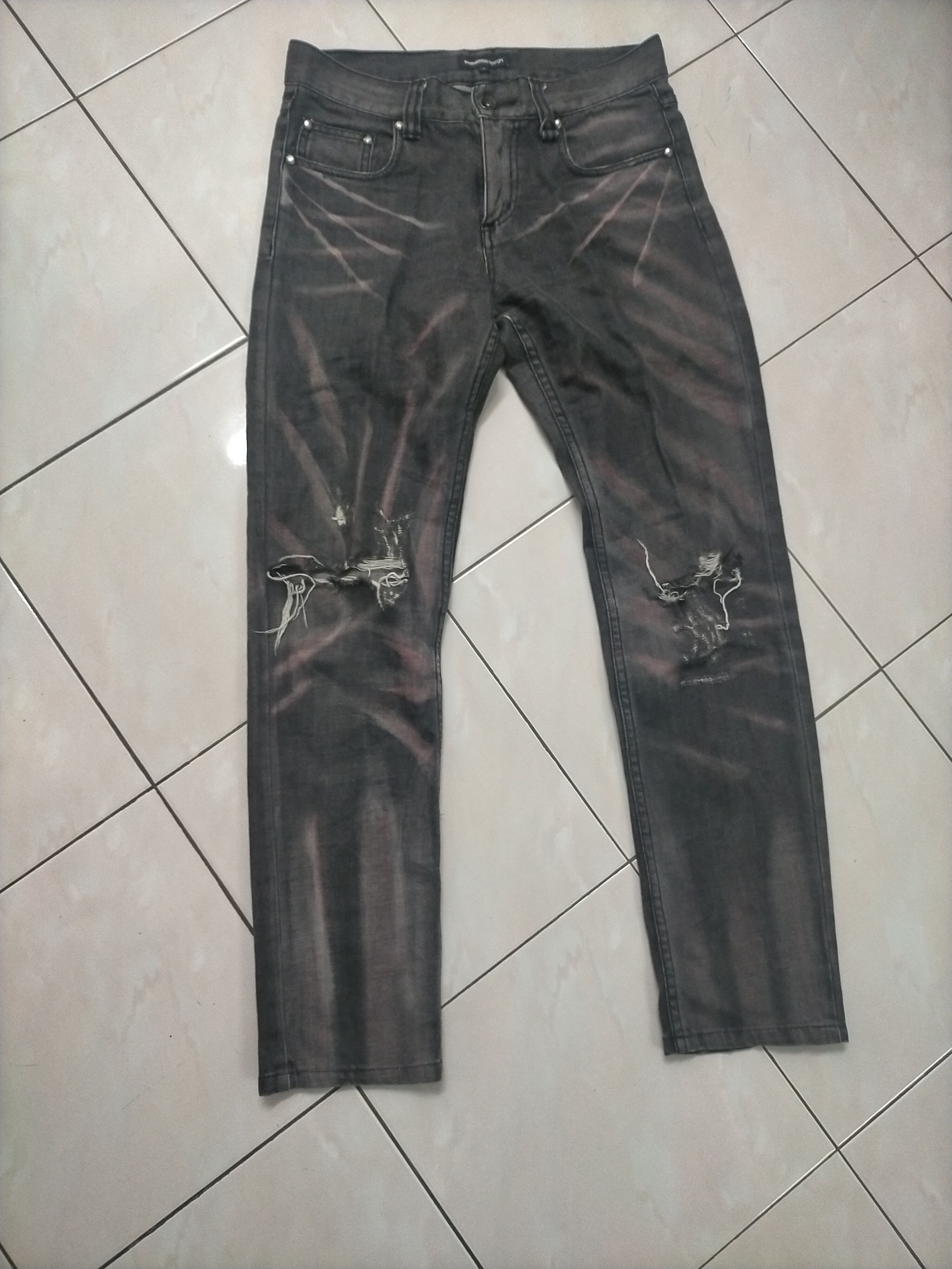 Hysteric Glamour × If Six Was Nine × semanticdesign Semantic Design Distressed Rare Design Size US 31 - 2 Thumbnail