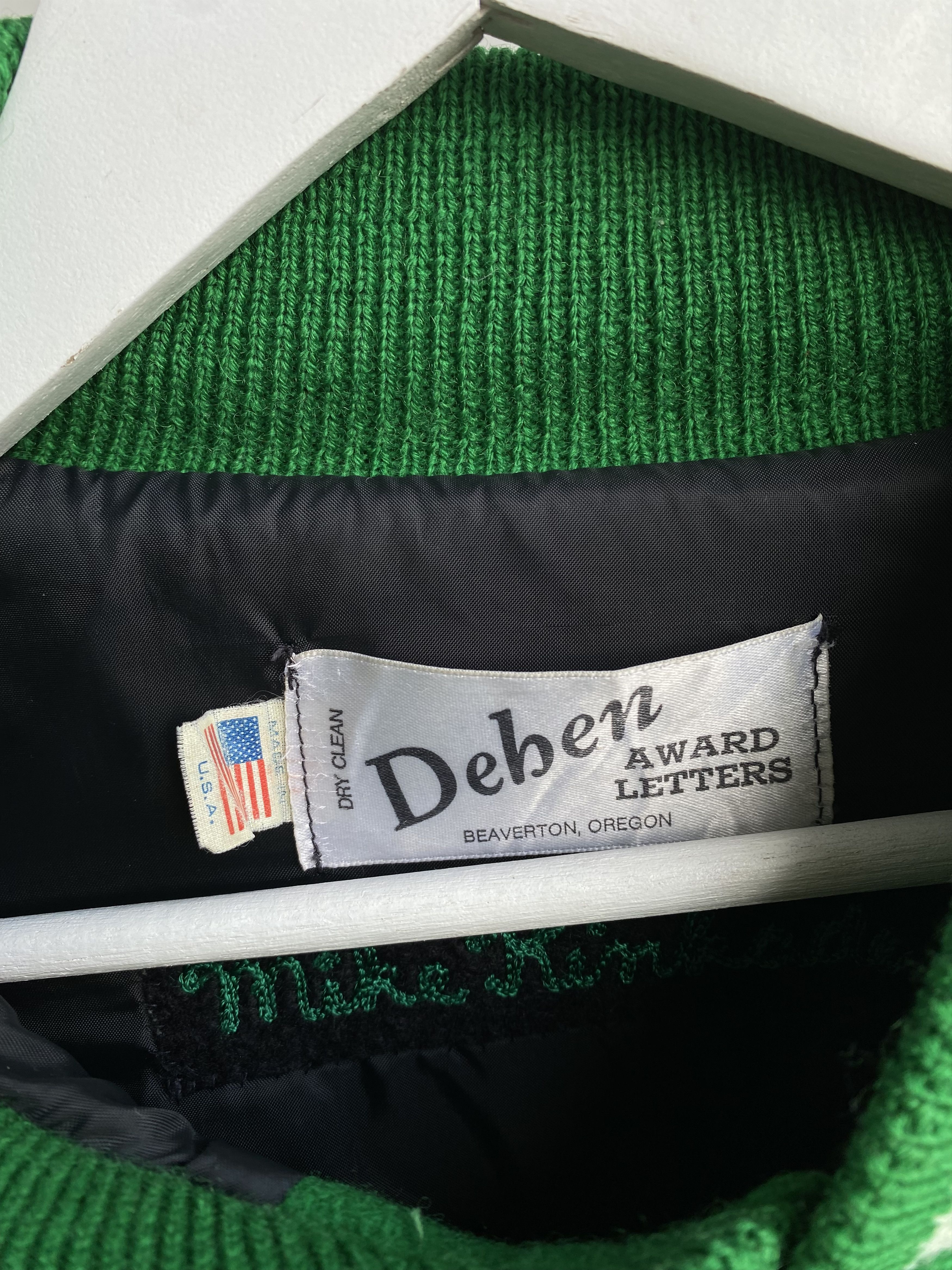 Vintage Vintage Dehen Varsity Baseball Bomber Made in USA Size US M / EU 48-50 / 2 - 10 Thumbnail