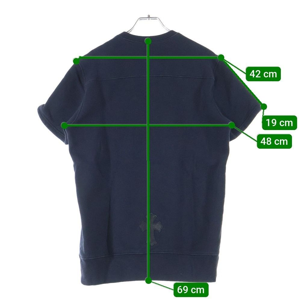 Chrome Hearts Chrome Hearts Cross Patch Fleece Sweatshirt Size US S / EU 44-46 / 1 - 9 Thumbnail