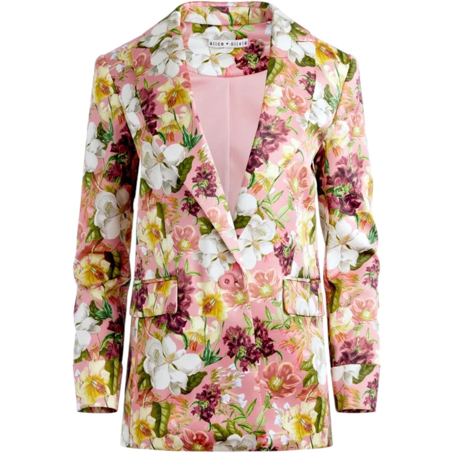 Alice + Olivia ALICE + OLIVIA Floral Rose Blazer,US4 + Shorts Set, US2 Size S / US 4 / IT 40 - 2 Thumbnail