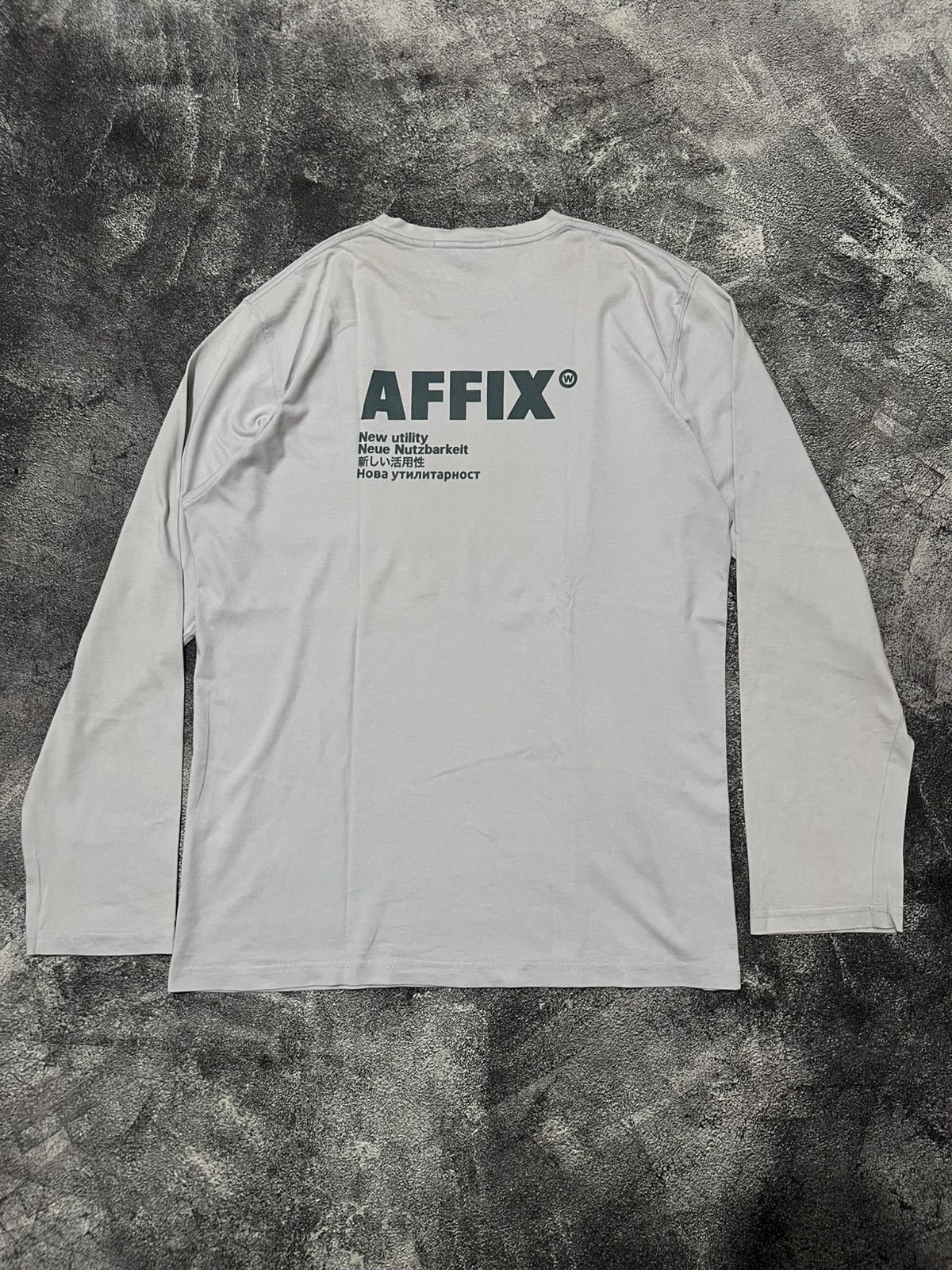 AFFXWRKS Affix Works By Kiko Kostadinov Long Sleeve T-shirt Size US XL / EU 56 / 4 - 3 Thumbnail