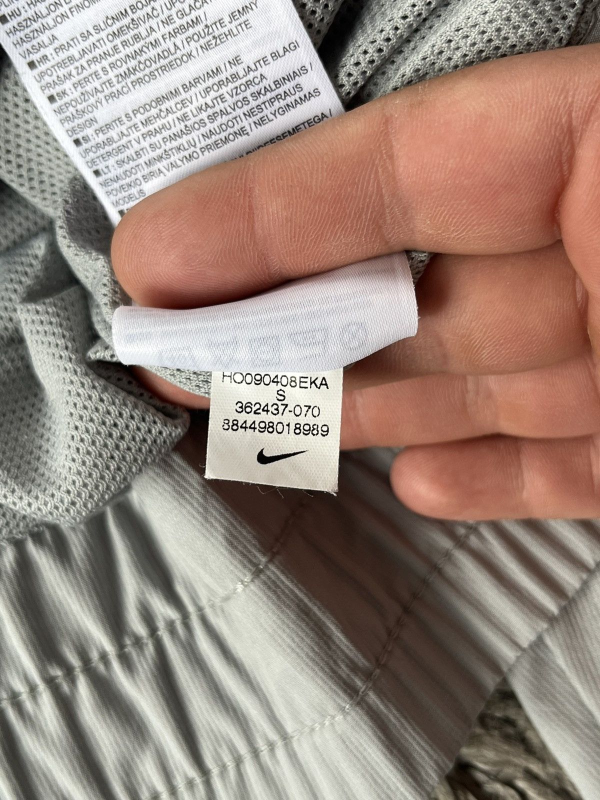 Nike Vintage Nike Light Jacket Soccer football team Juventus Size US S / EU 44-46 / 1 - 12 Thumbnail
