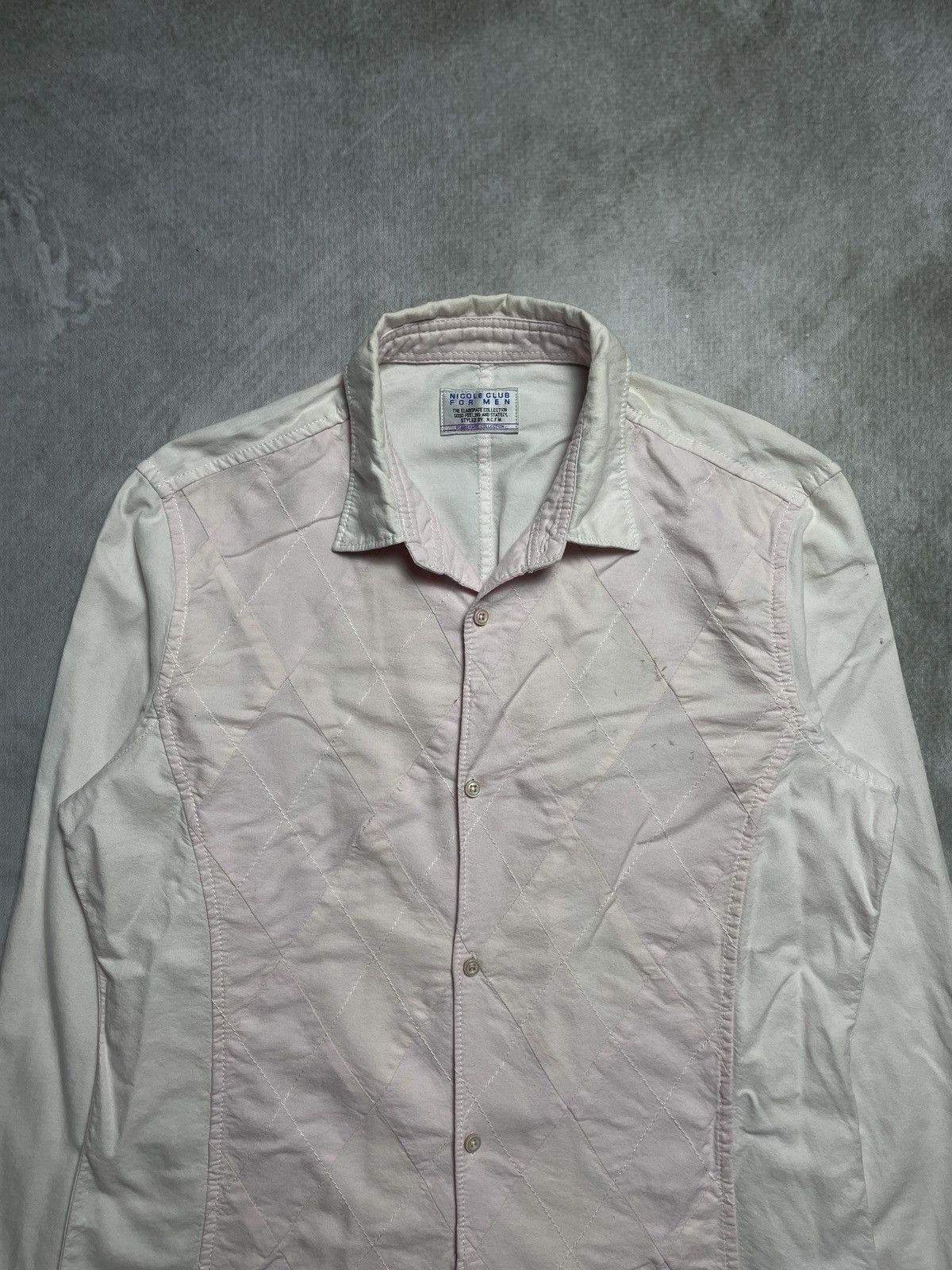 Nicole Club 2000’s NCFM - Panel Pattern Longshirt Size US M / EU 48-50 / 2 - 4 Thumbnail
