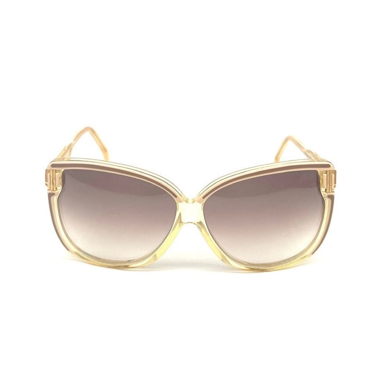Courreges Courreges 8430 sunglasses cream gold, 1970s made in France Size ONE SIZE - 4 Thumbnail