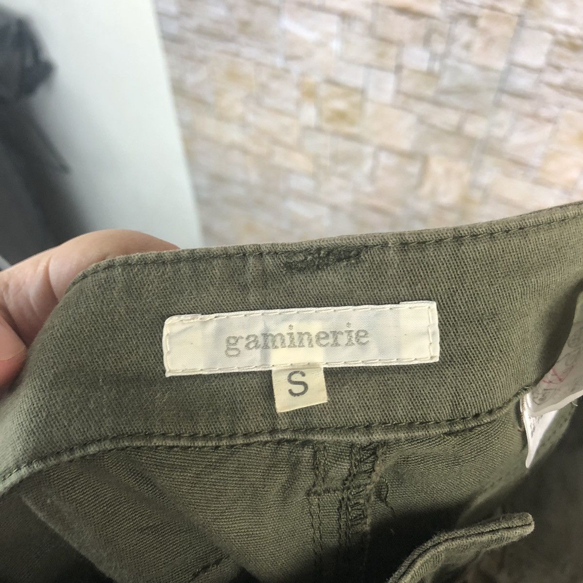 Japanese Brand Gamineverie Green Cargo Multipocket Pants #A87 Size US 28 / EU 44 - 21 Thumbnail