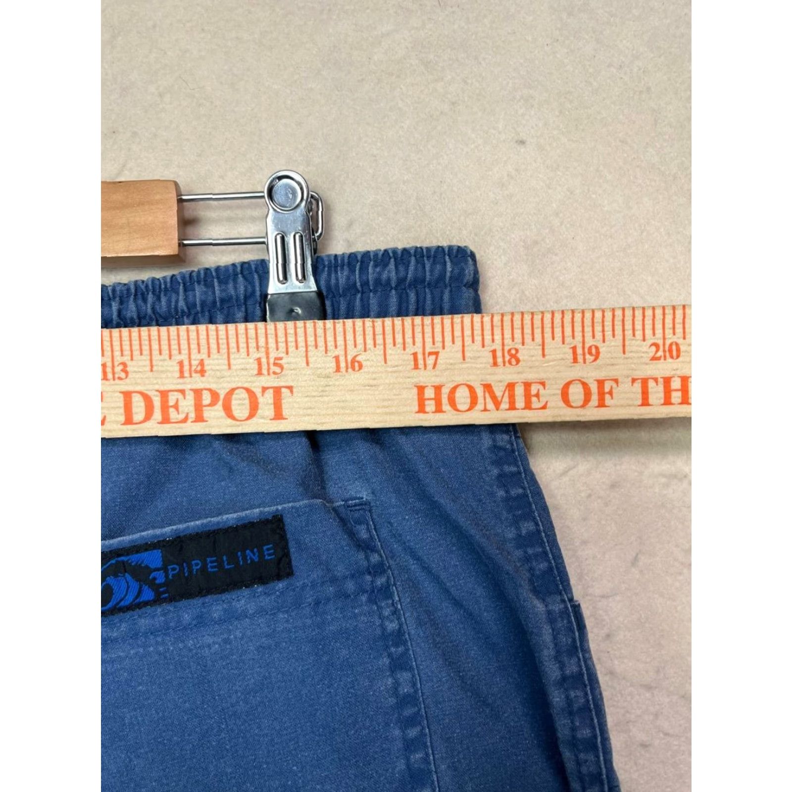 Vintage VINTAGE Urban Pipeline Pants Flat Front Slim Fit 100% Cotton Men Large Blue Dress Flat Front Slimming Shirts? Sorry. Size US 33 - 3 Thumbnail