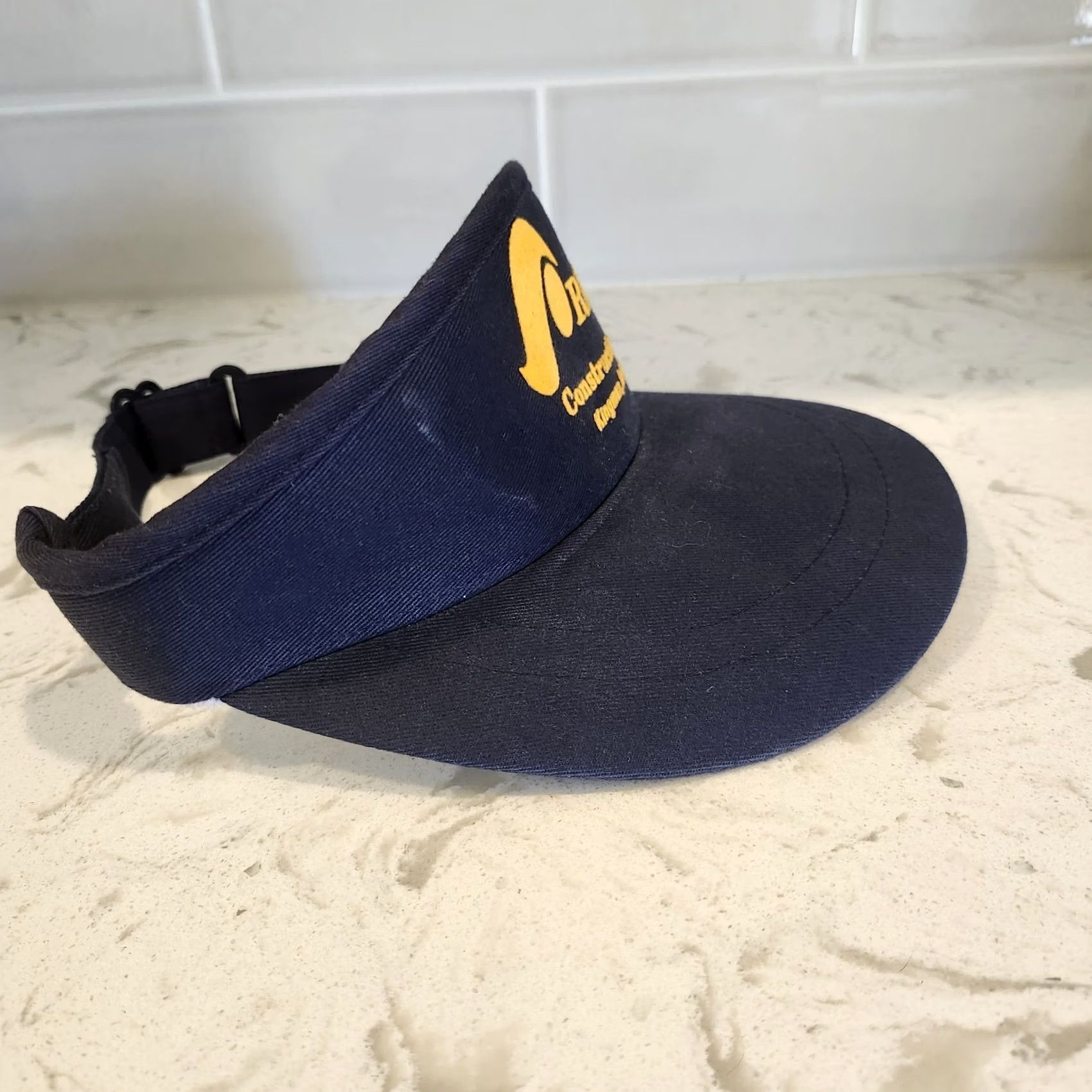 Vintage Mohr's Soreiday Visor Men Adjustable Blue Solid Lightweight Breathable Casual Travel Advertisement Cap Size ONE SIZE - 5 Thumbnail
