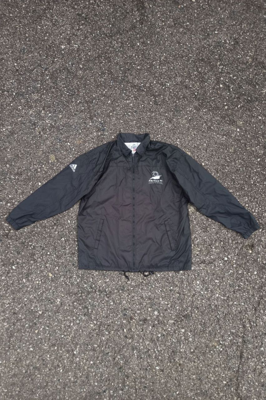 Adidas 1998 Adidas FIFA World Cup 'France 98' Vintage Coach Jacket Size US L / EU 52-54 / 3 - 1 Thumbnail