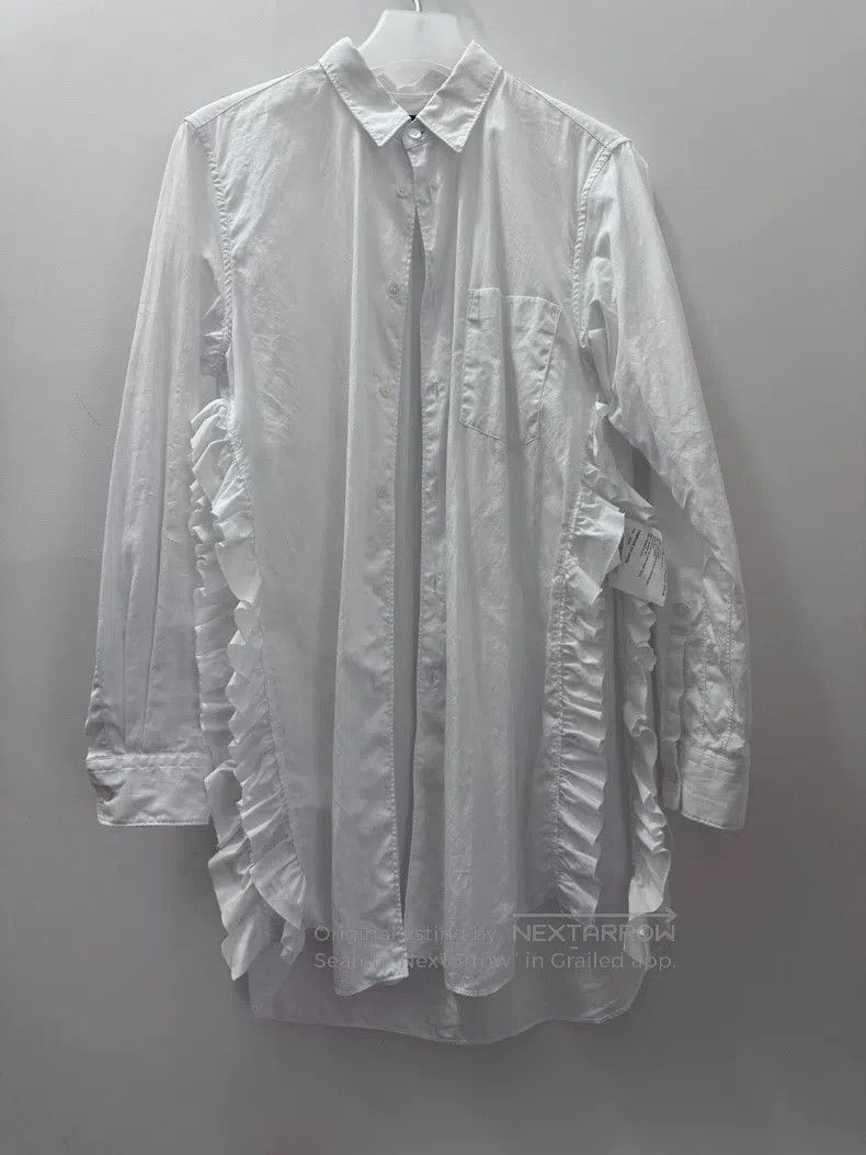 Comme des Garcons Comme Des Garcons Fifi Edge Pleated Slit Collar Shirt Size S / US 4 / IT 40 - 1 Thumbnail