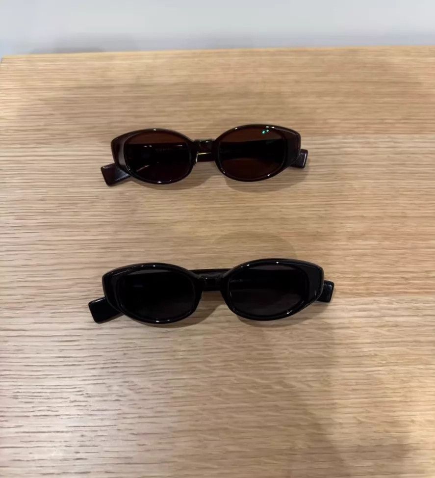 Auralee auralee eyevan x 2-tone metal/acetate sunglasses Size ONE SIZE - 3 Thumbnail