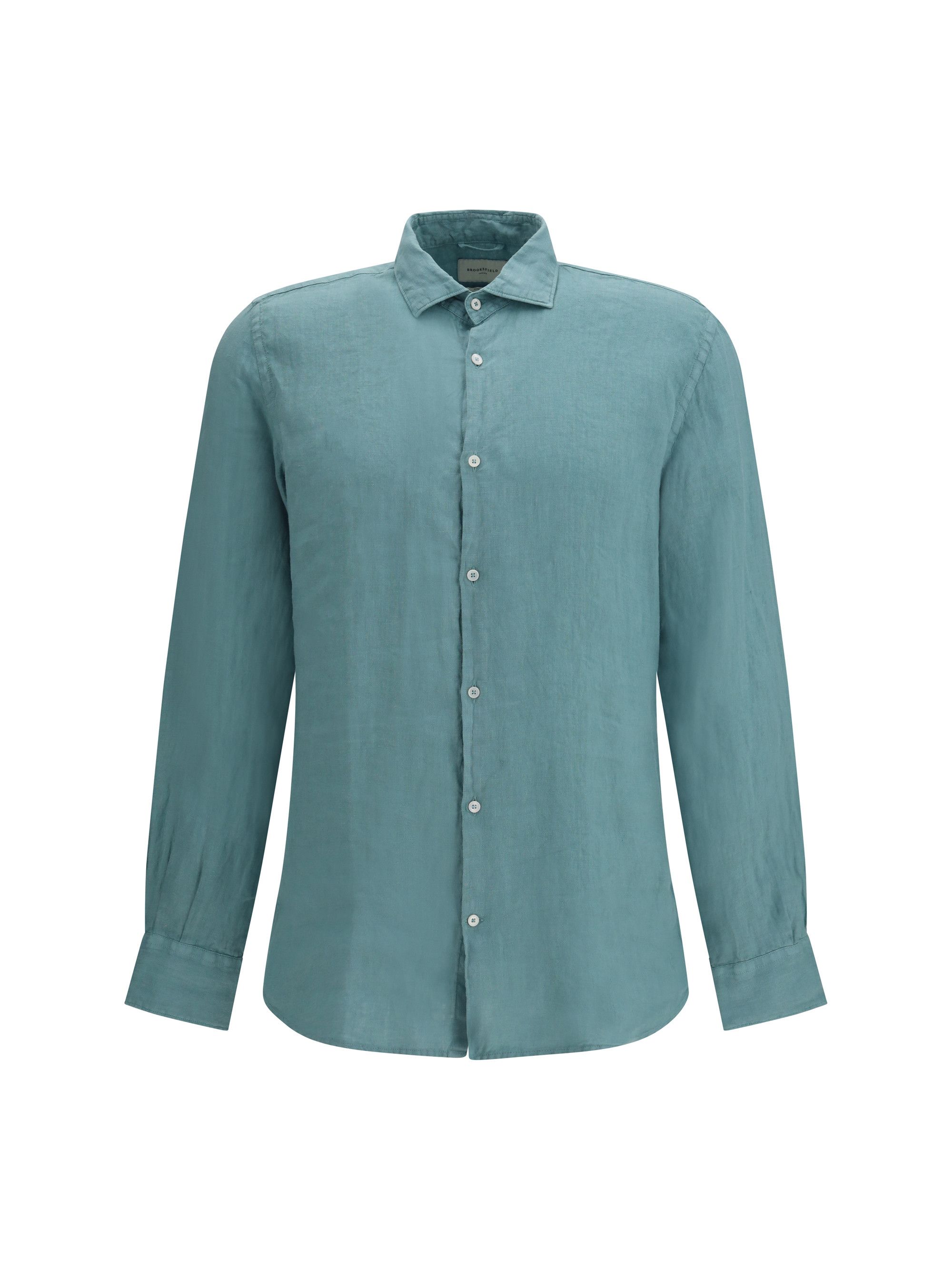 Brooksfield Linen Shirt Size US M / EU 48-50 / 2 - 1 Thumbnail