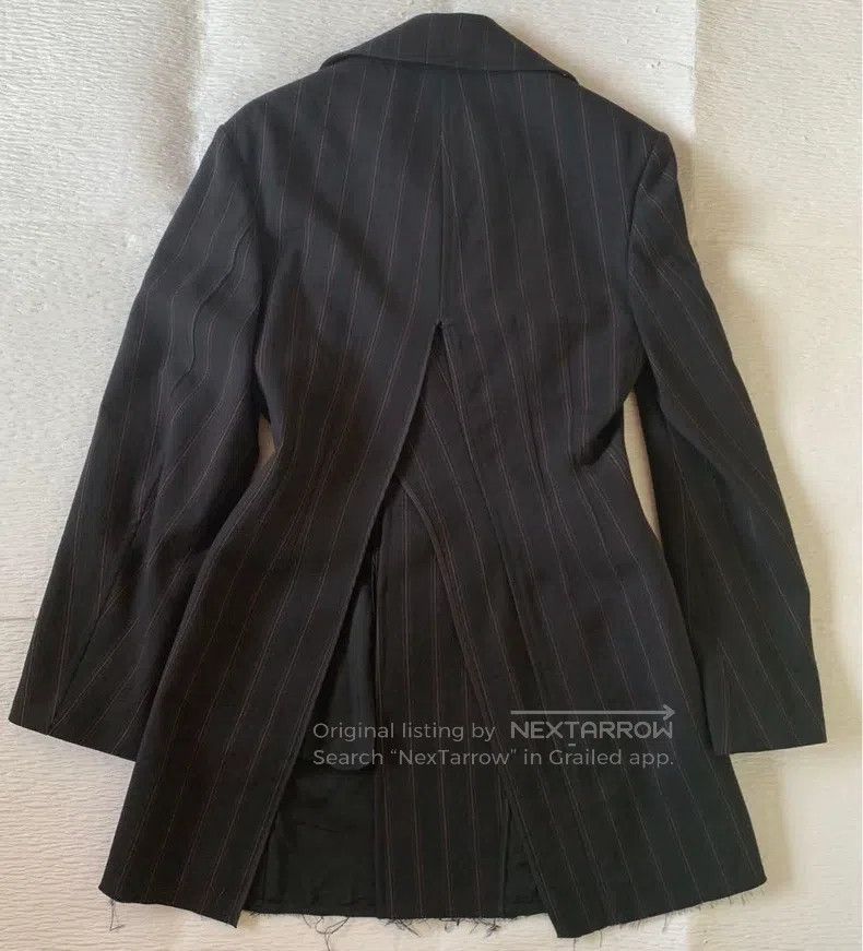 Junya Watanabe Junya Watanabe Striped Long Coat Size S / US 4 / IT 40 - 3 Thumbnail