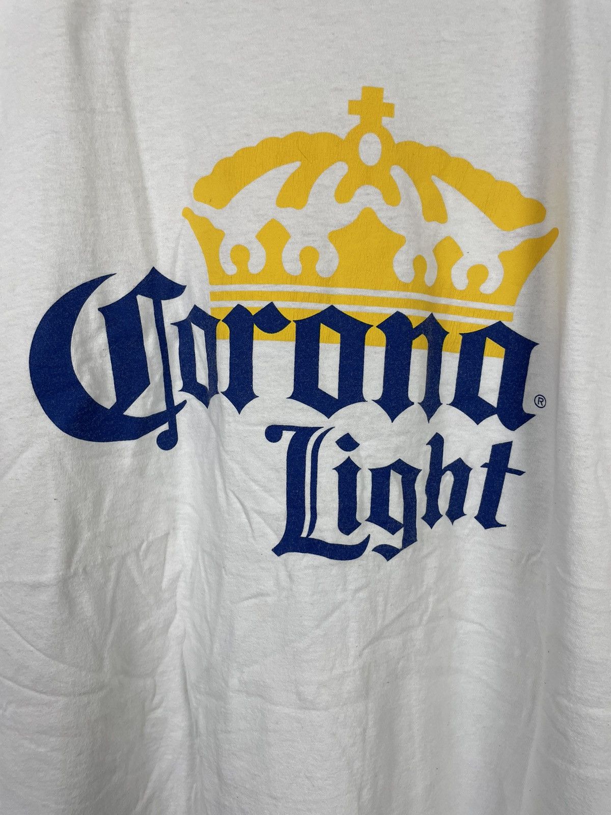 Vintage Vintage Corona Light White Tshirt Size US XL / EU 56 / 4 - 3 Thumbnail