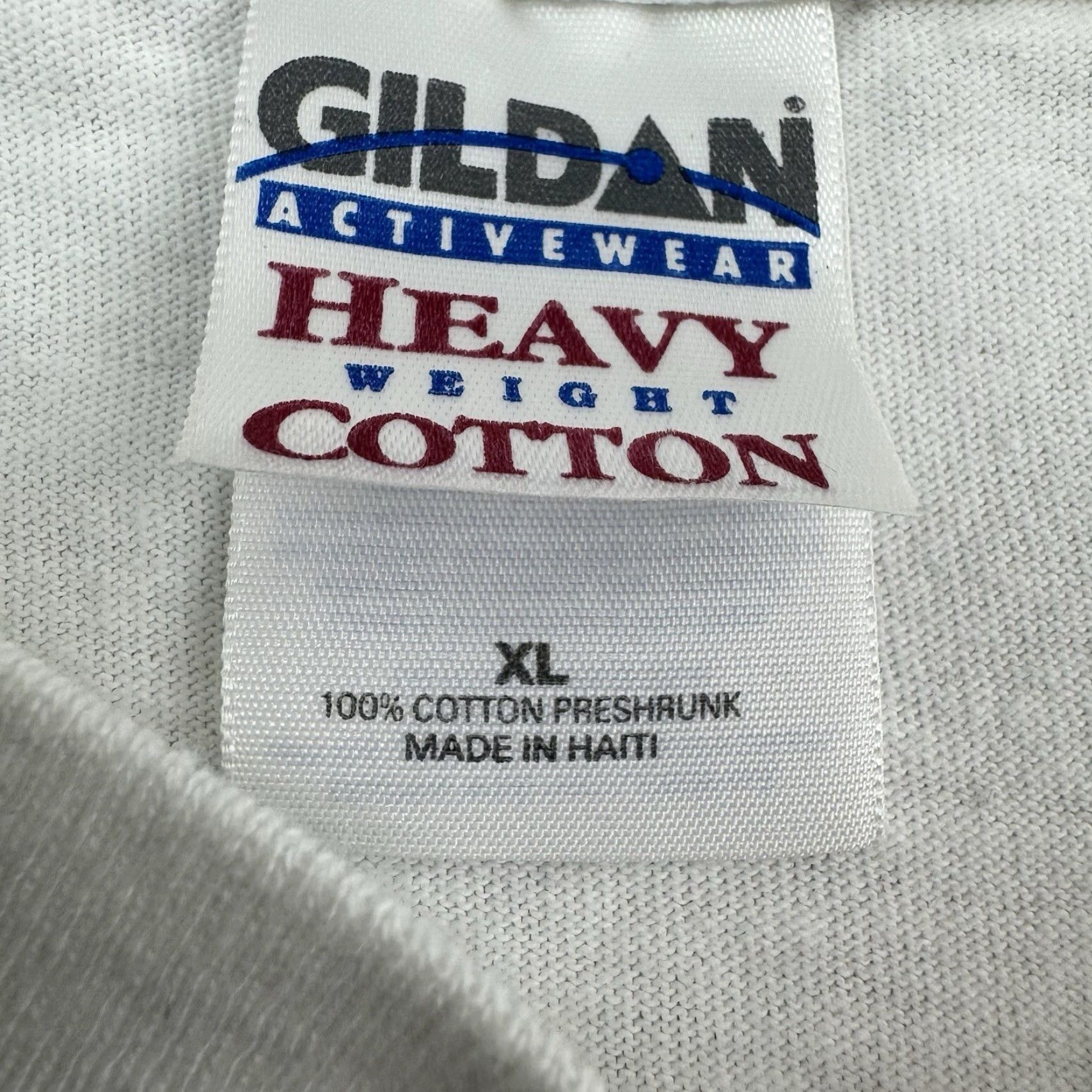 Gildan VINTAGE Funny Wine T Shirt Adult XL White Does Wine Count As Serving Of Fruit Shirt Mens 90s Size US XL / EU 56 / 4 - 4 Thumbnail