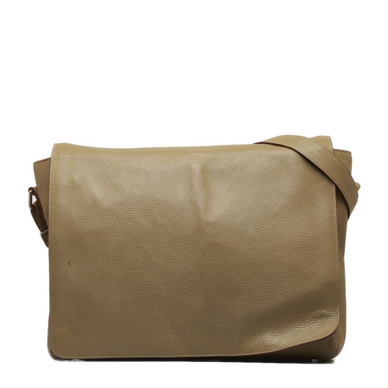 image of Burberry Leather Crossbody Bag in Brown, Women's