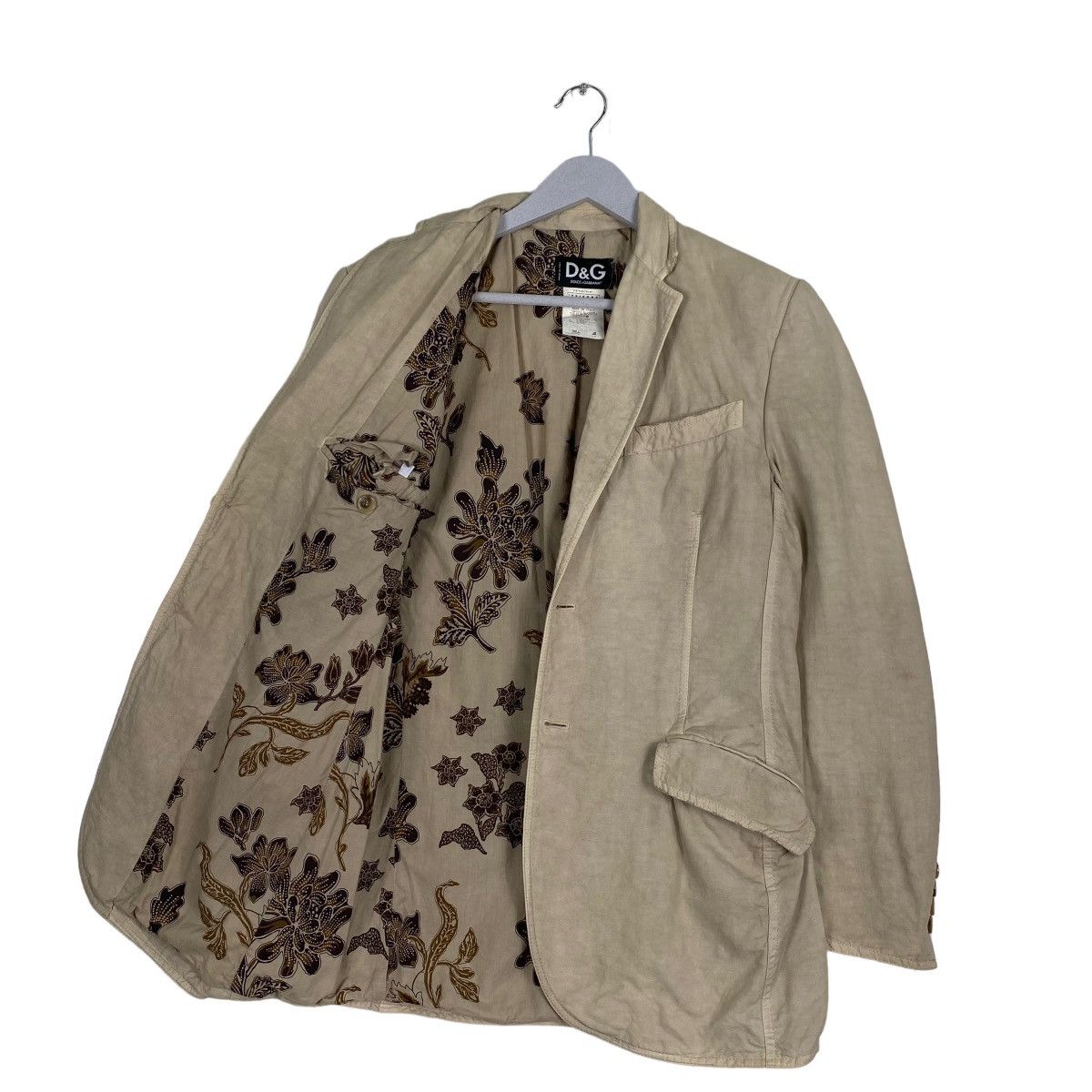 Dolce & Gabbana Dolce & Gabbana Khaki blazer jacket Size US S / EU 44-46 / 1 - 7 Thumbnail