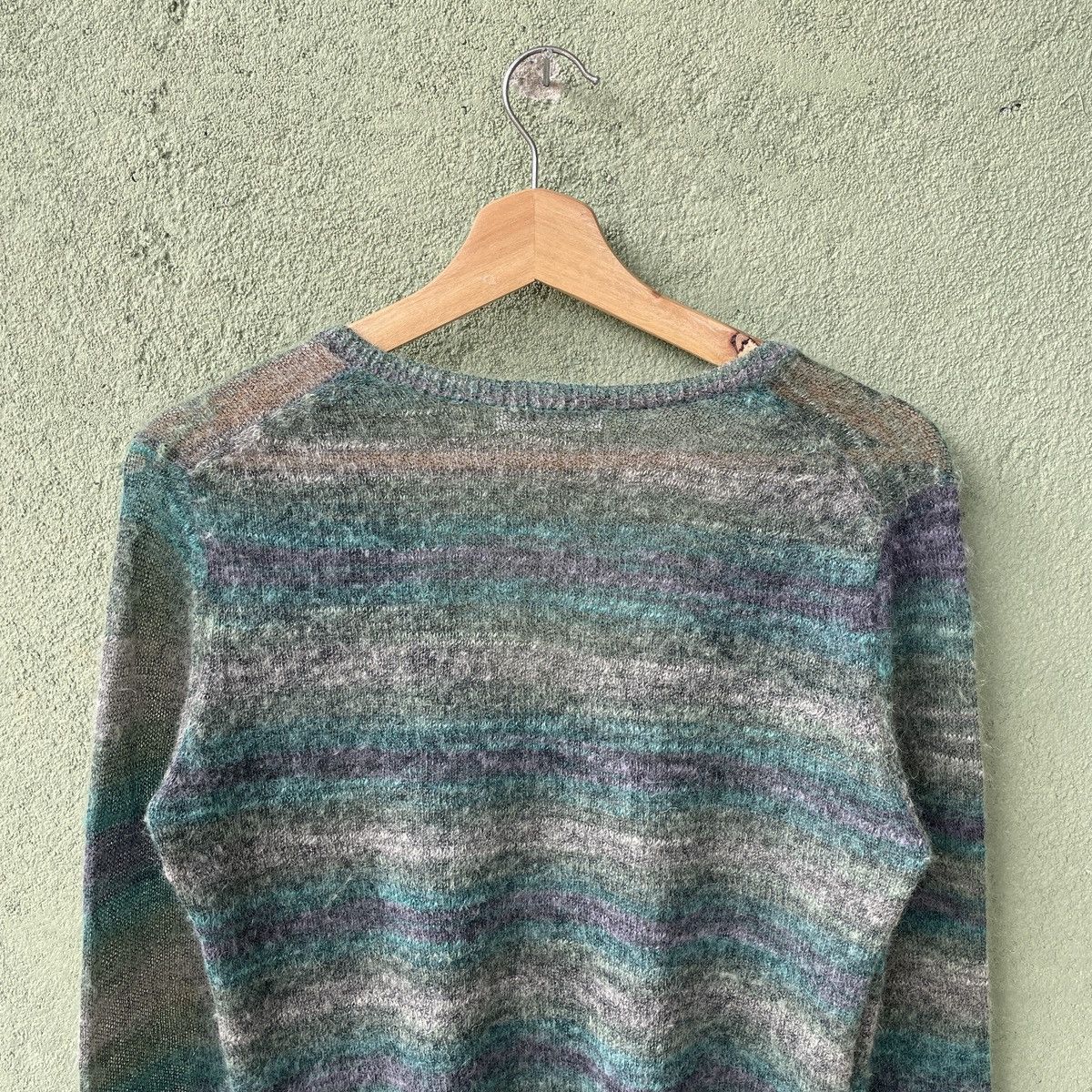 Vintage Vintage Mohair Jan Noel Shag Shaggy Cardigan Knitwear Size US S / EU 44-46 / 1 - 10 Thumbnail