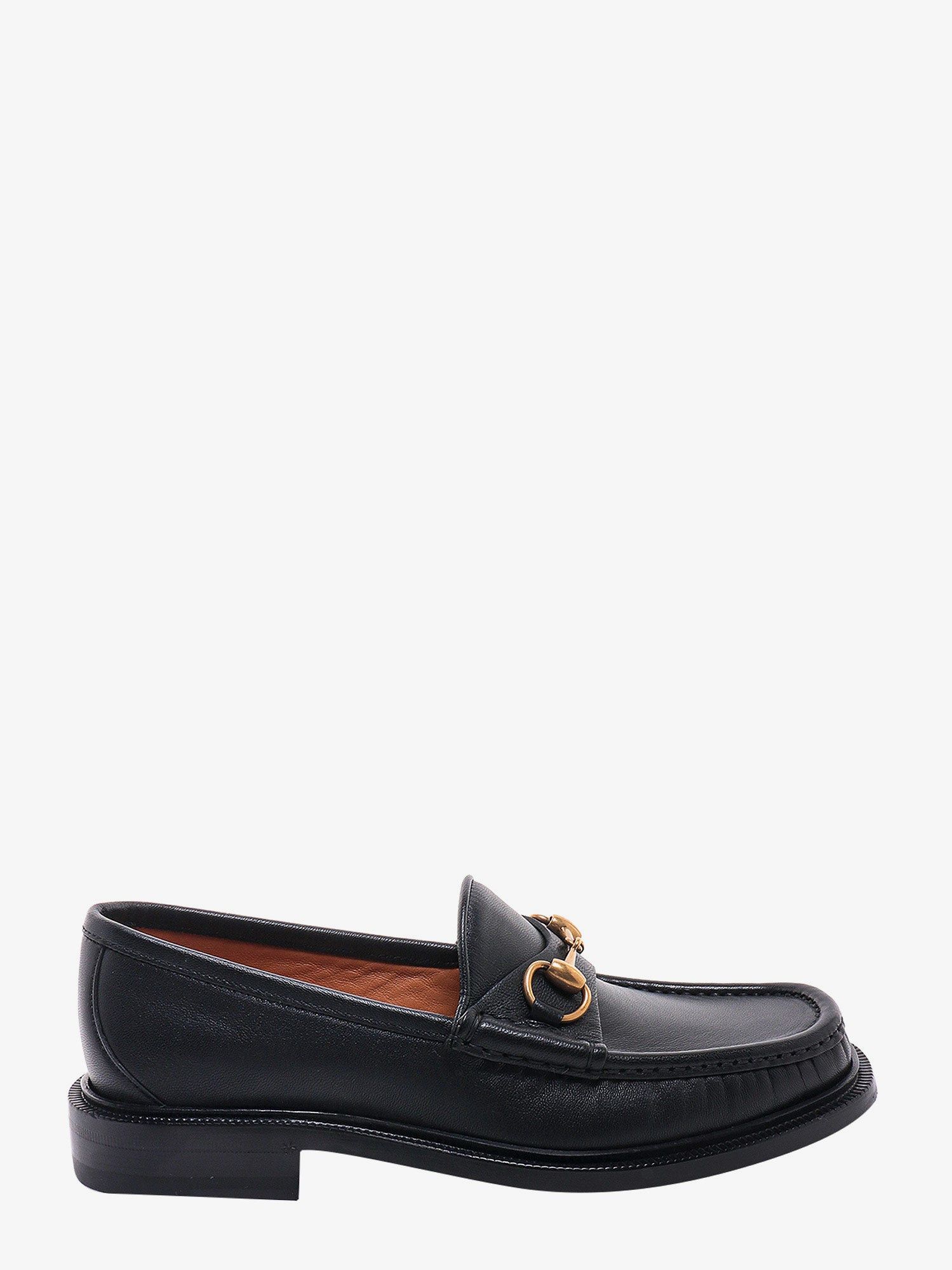 image of Gucci Loafer Man Black Loafers, Men's (Size 7)
