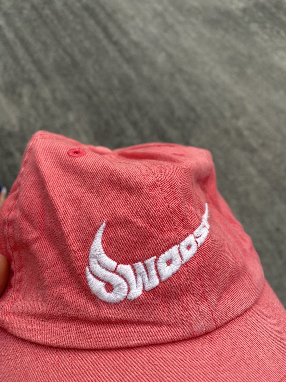 Nike × Vintage Vintage Nike swoosh hat Size ONE SIZE - 4 Thumbnail