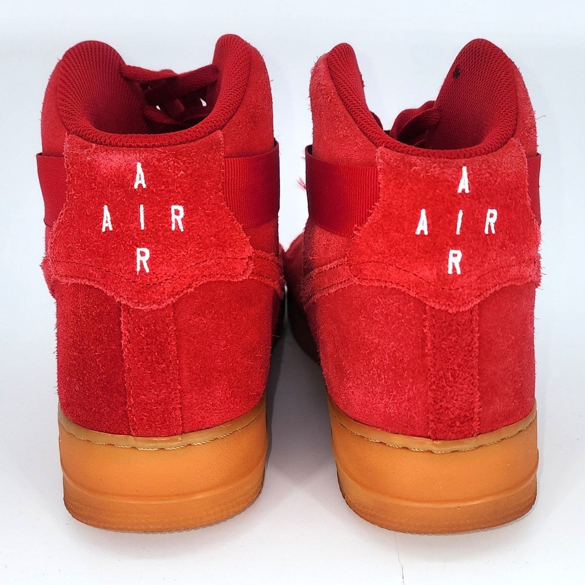 Nike Nike Air Force 1 High Red Suede Gum Sole Sneakers Men’s 11.5 Size US 11.5 / EU 44-45 - 9 Thumbnail