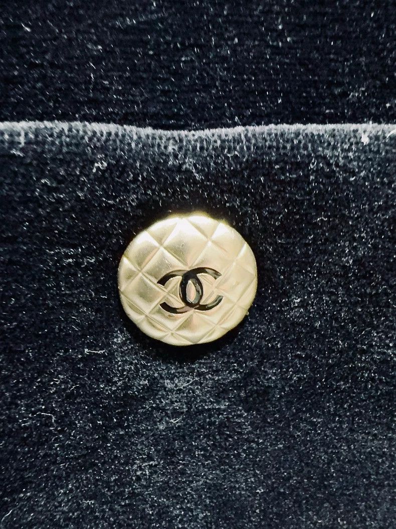 Chanel Chanel Black velvet coat 2503-Nextarrow Size XS / US 0-2 / IT 36-38 - 2 Thumbnail